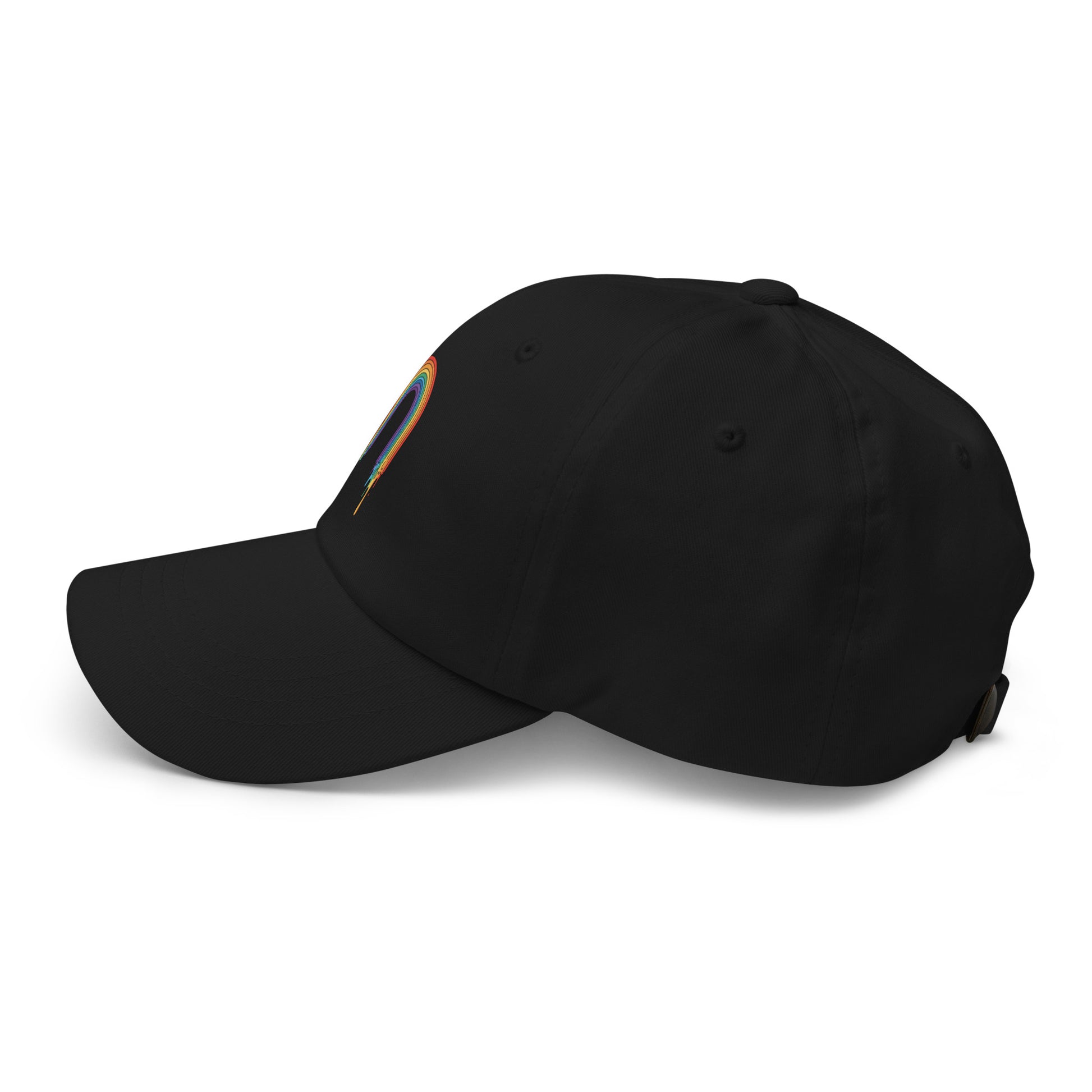 unisex Classic Dad hat in black