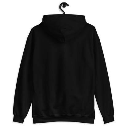 unisex hoodie in black